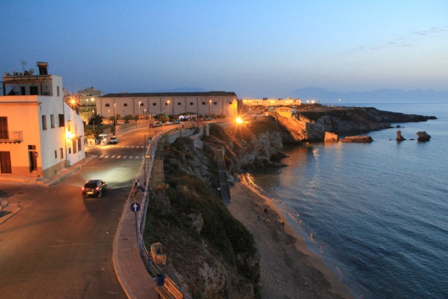 The coast of Castellammare 